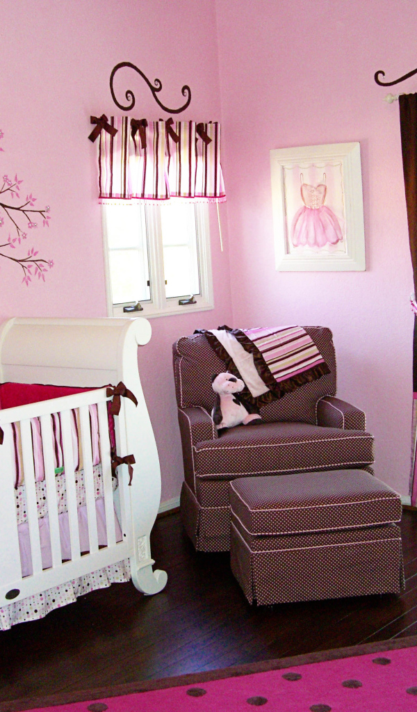 Детская для новорожденной девочки