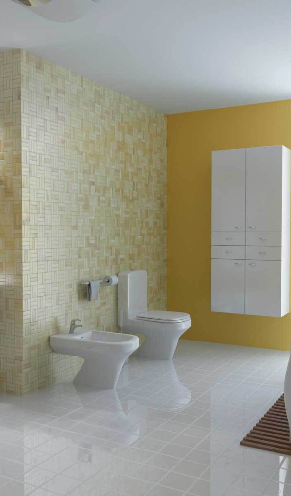 Кремовый цвет для ванной комнаты