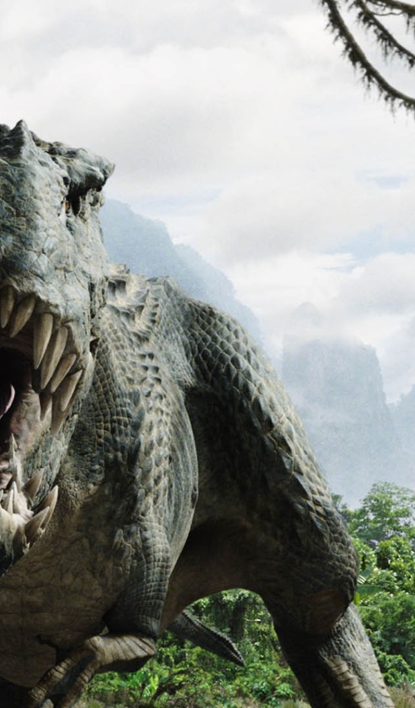 Динозавр в горах