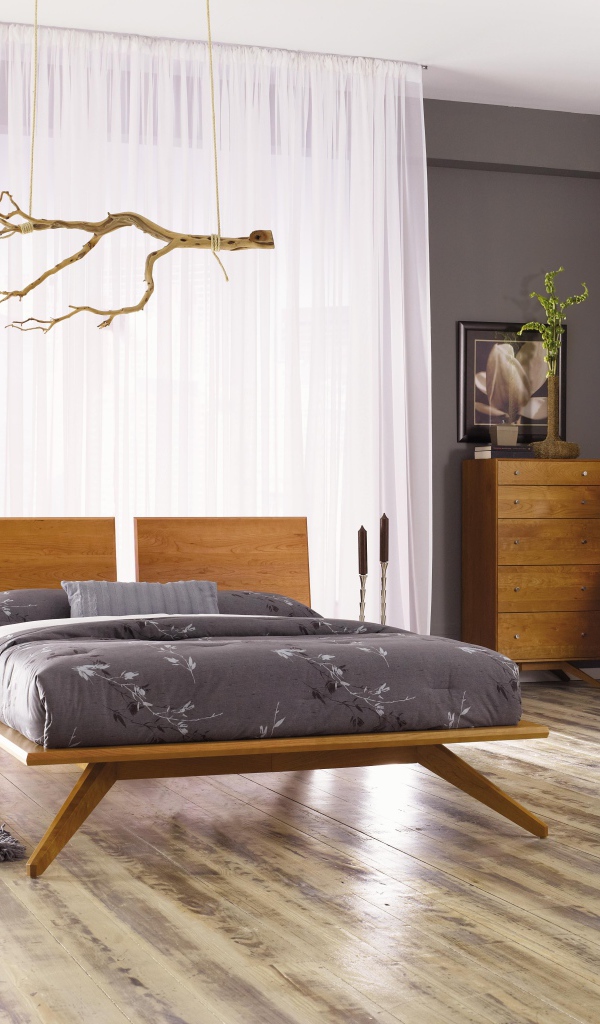 Легкий стиль в оформлении спальни