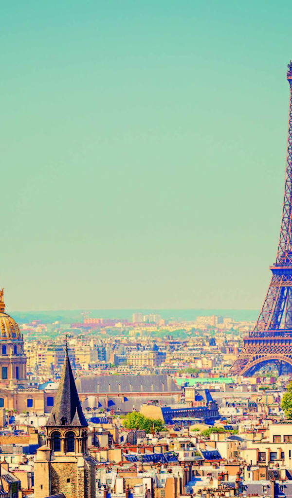 Эйфелева башня в Париже, Франция