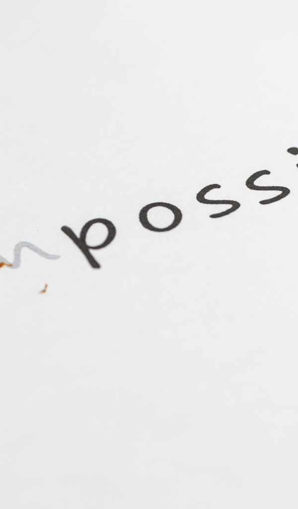 Сотри мысли что это невозможно