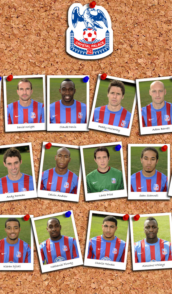 Известный Футбольный клуб Англии Кристал Пэлас