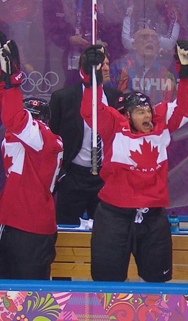 Золотая медаль сборная Канады по хоккею на олимпиаде в Сочи 