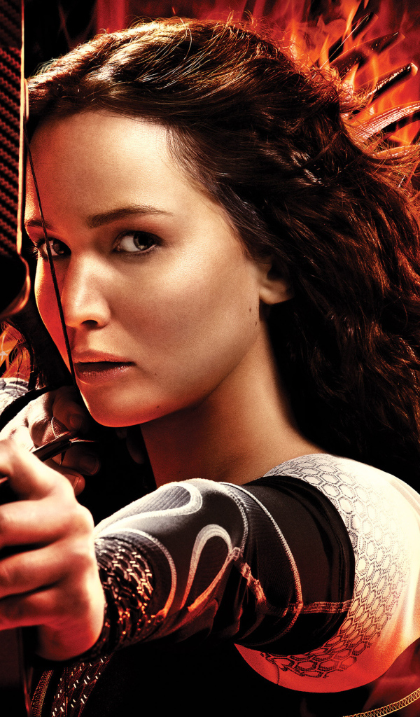 Дженнифер Лоуренс в роли Китнисс