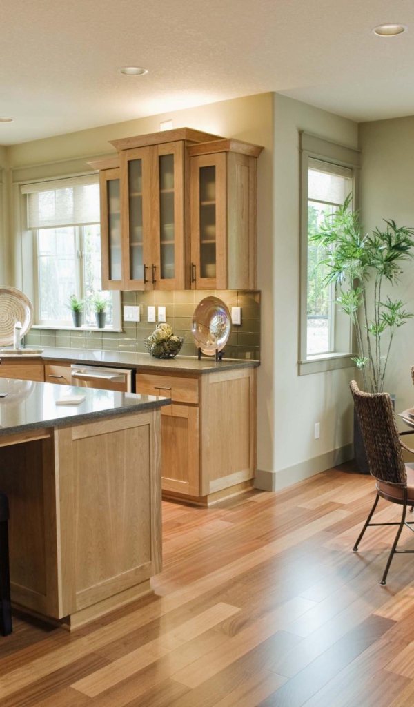 Кухня-столовая в доме