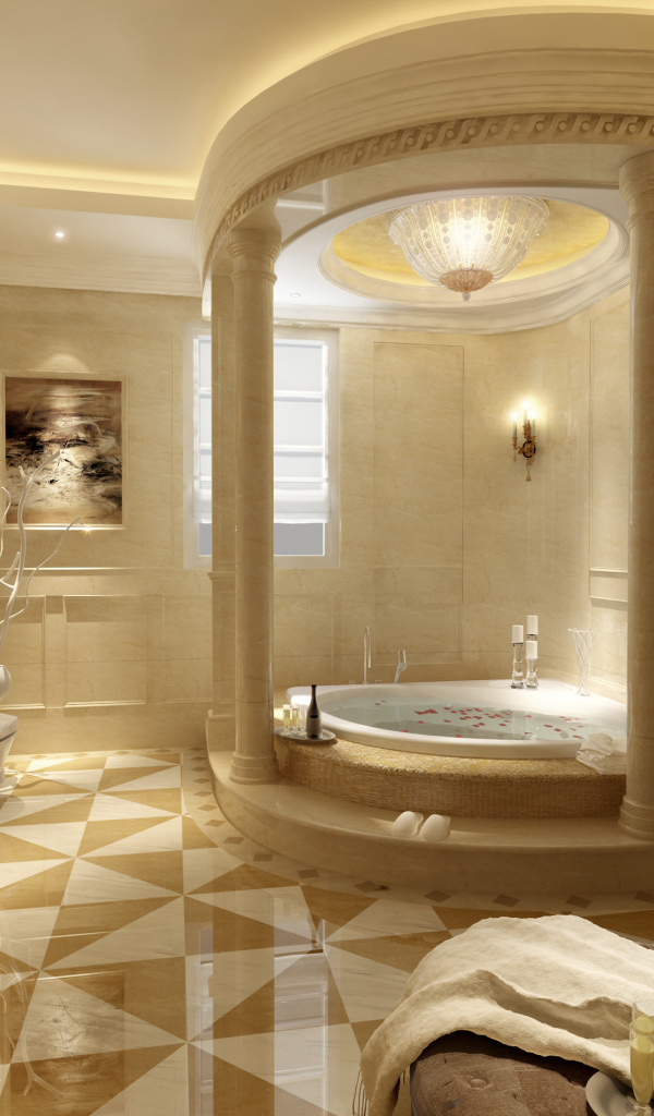 Роскошная ванная комната