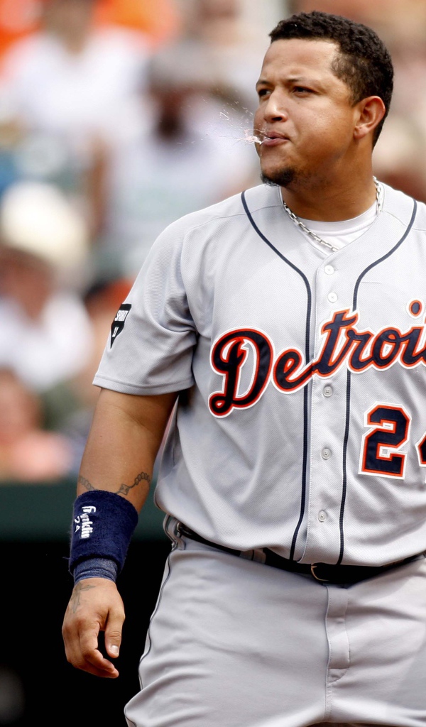 Мигуэль Кабрера из бейсбольной команды Детройта