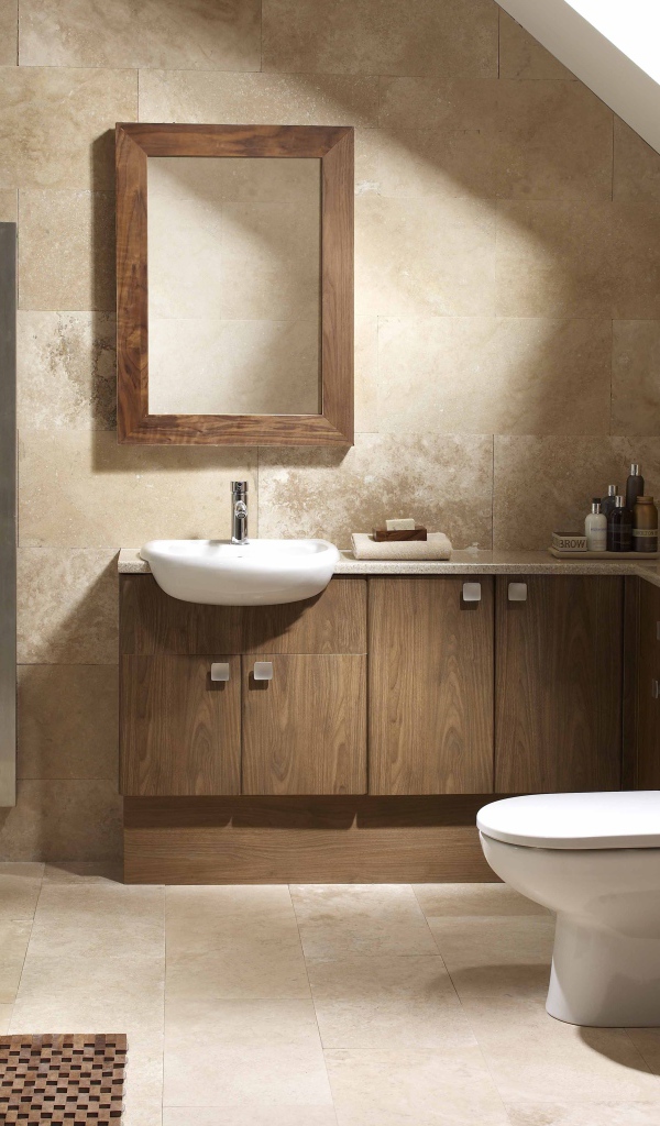 Минимализм в оформлении ванной