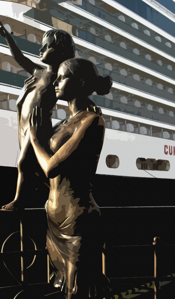 Памятник жене моряка Одесса