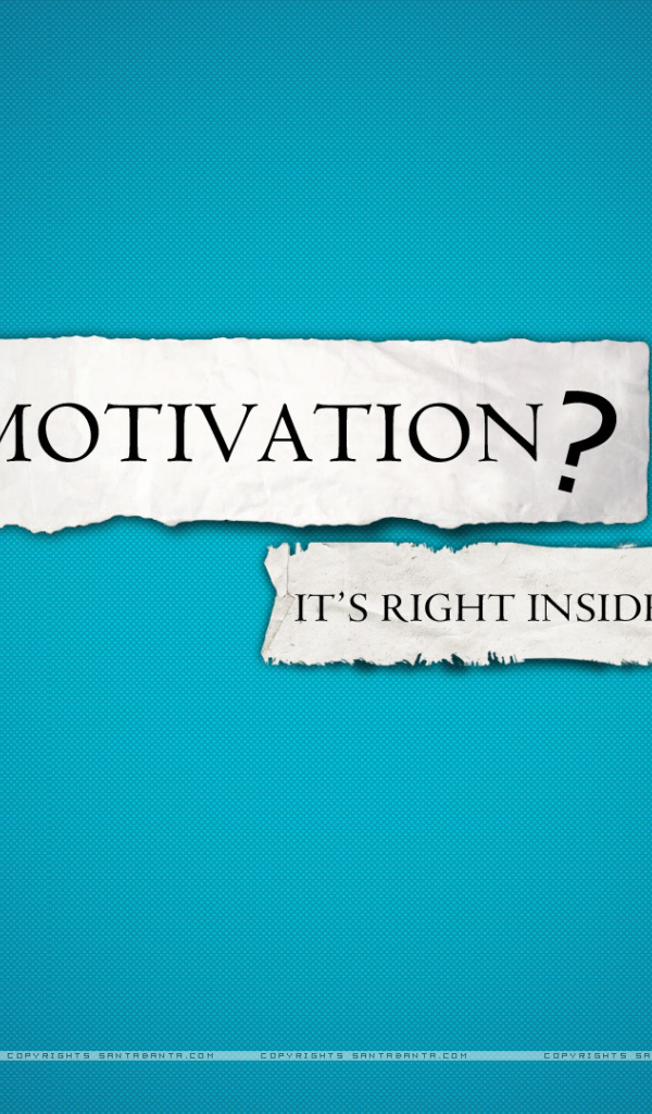 Мотивация в тебе