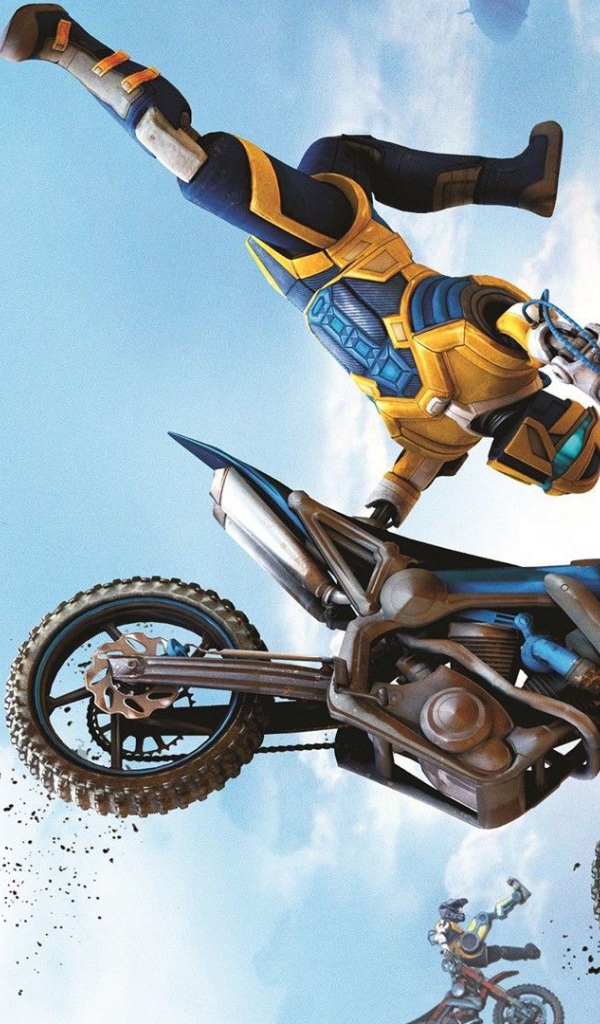 Мотоциклист в игре Trials fusion