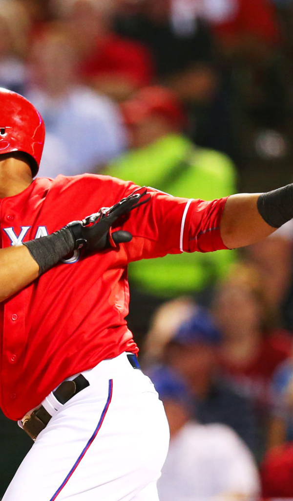 Нельсон Круз с бейсбольной битой