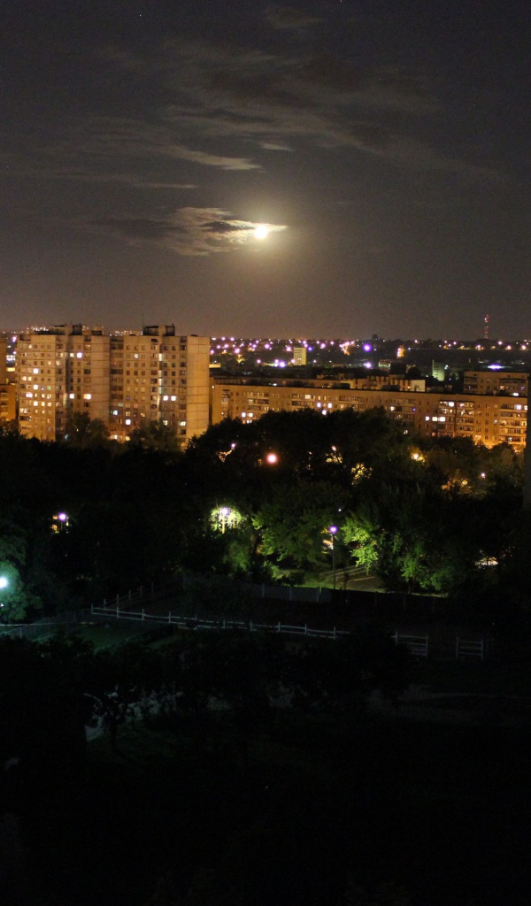 Ночной Харьков