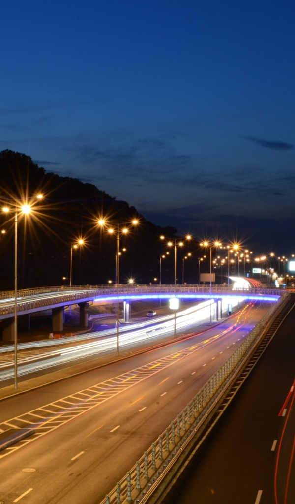 Ночные огни Киева