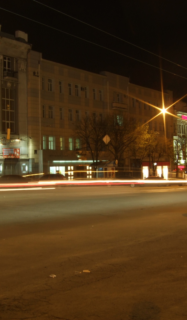 Ночное движение в Харькове