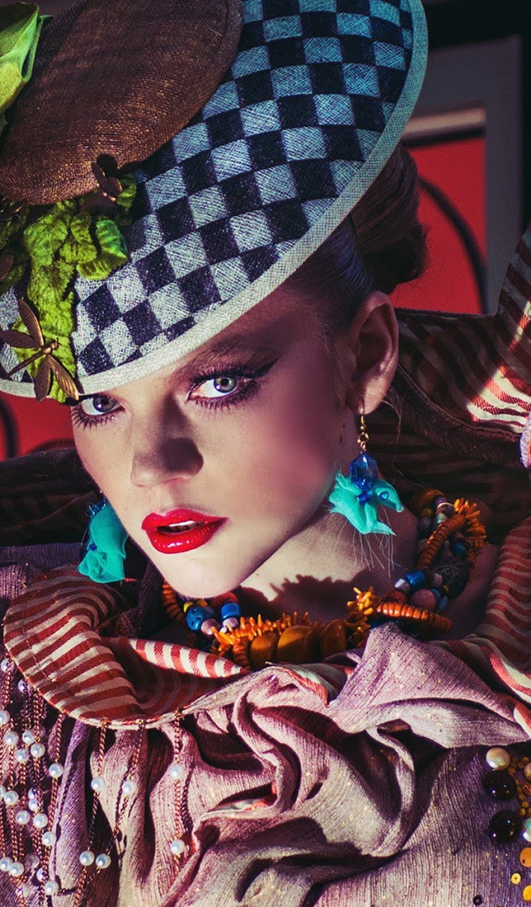 Фотография Красочная девушка