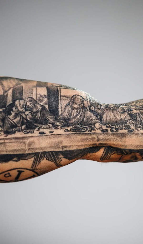 Картина тату на руке