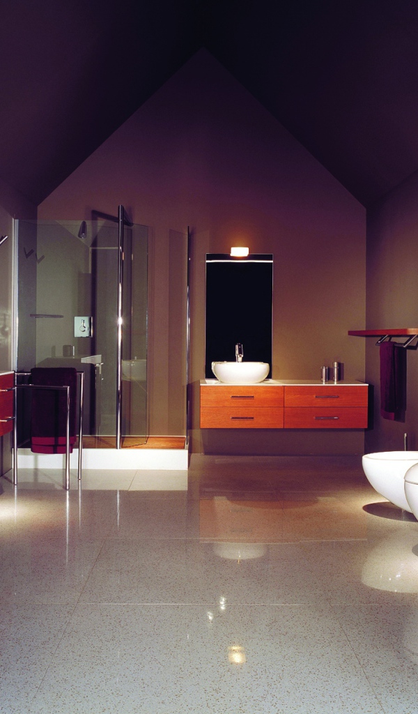 Романтическая атмосфера в ванной