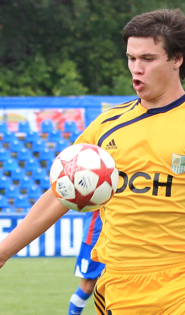 Российский футболист Сергей Ткачев