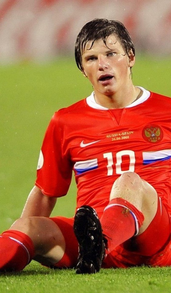 Игрок сборной России Андрей Аршавин