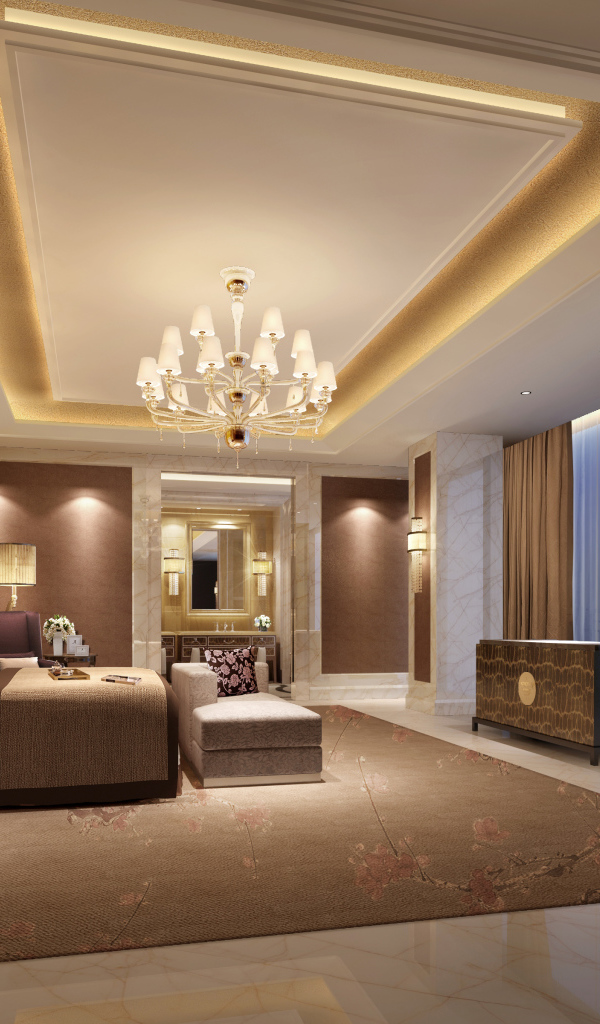 Спальня в стиле люкс