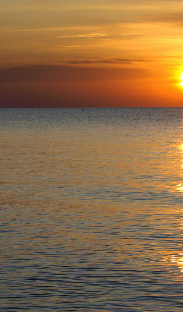 Закат над Черным морем Одесса