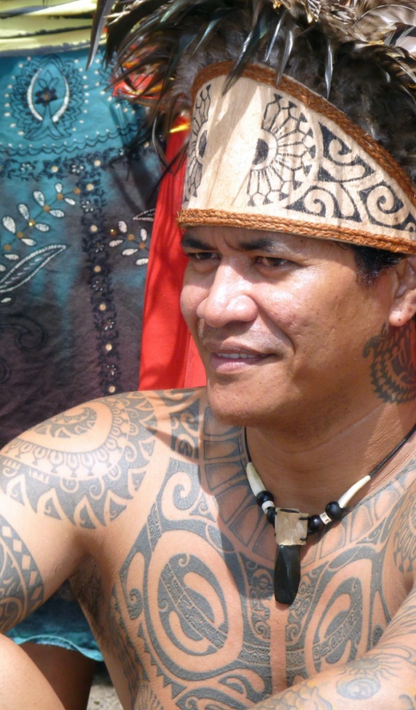 Татуировки полинезийского вождя