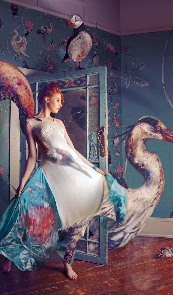 Фотография Цветная комната