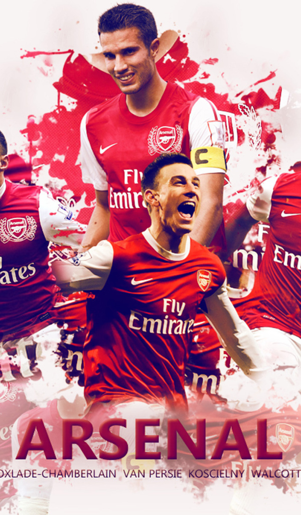 Возлюбленная футбольная команда Англии Арсенал