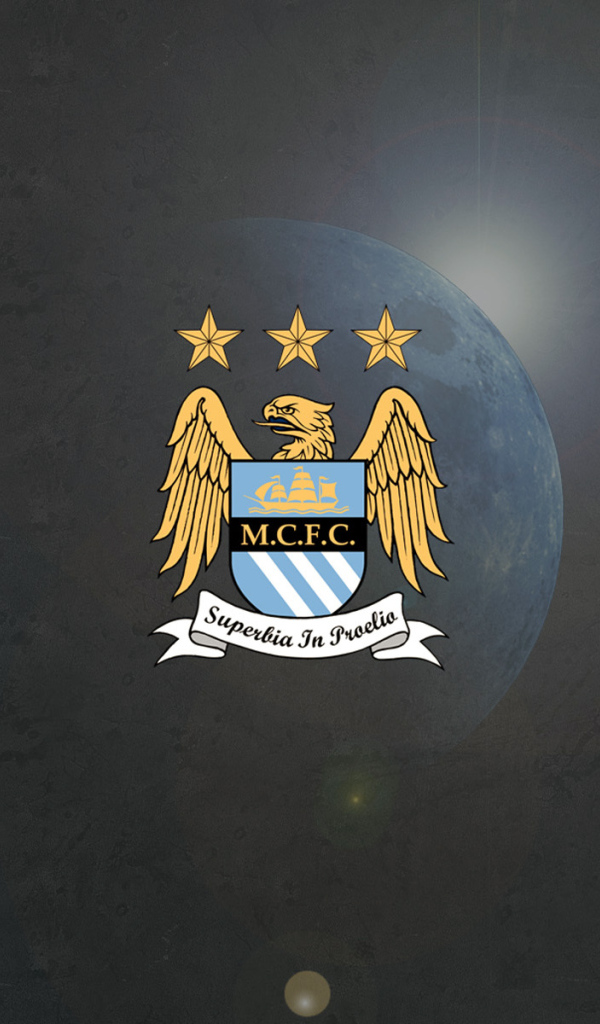 Любимая команда футбола Англии Манчестер Сити