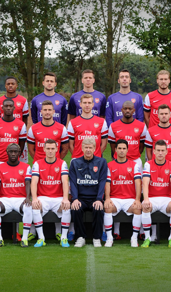 Любимая команда Англии Арсенал