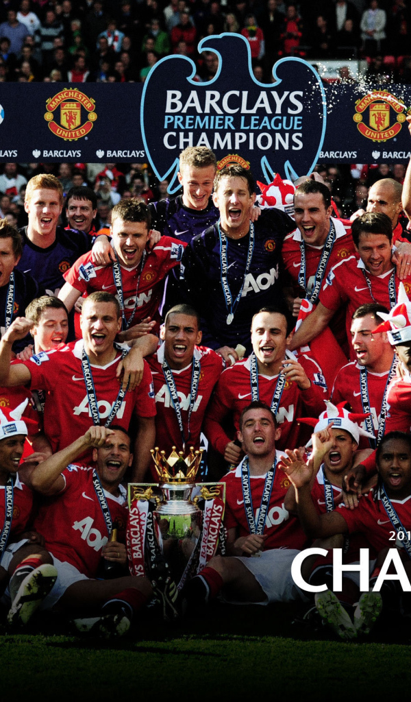 Любимая команда Англии Манчестер Юнайтед