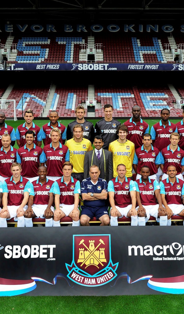 Лучший футбольный клуб Англии Вест Хэм Юнайтед