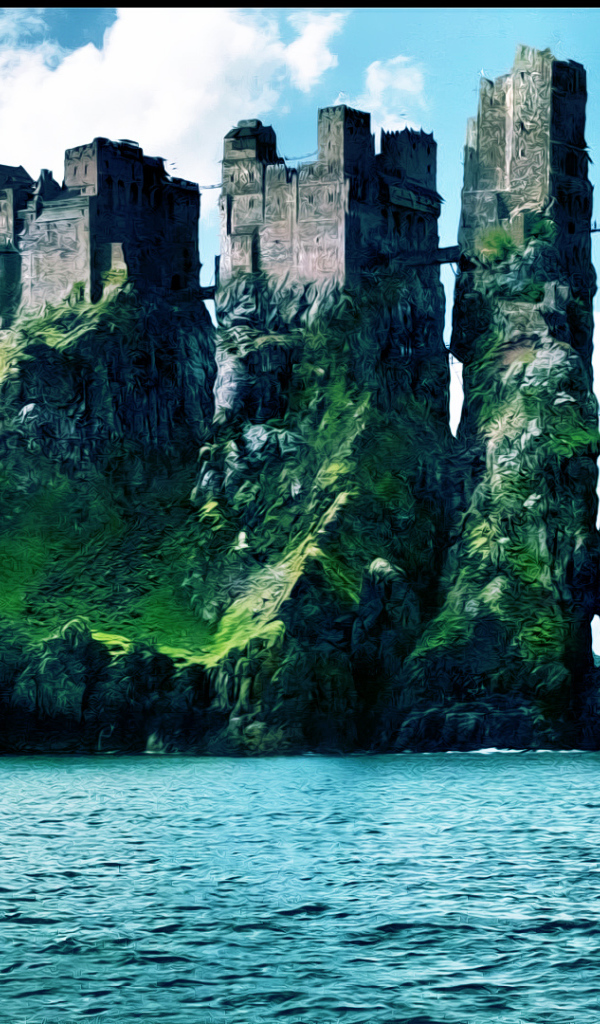 Замок на скалах в сериале Игры престолов