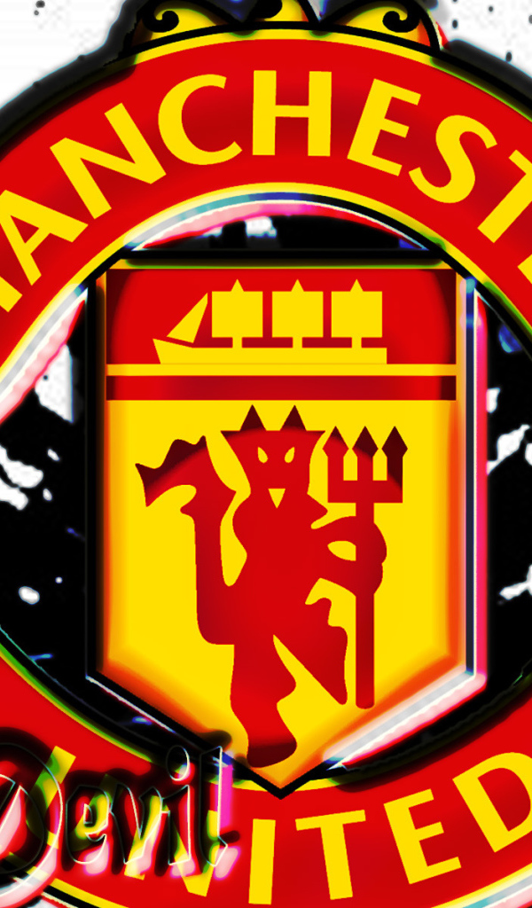 Известная команда Англии Манчестер Юнайтед