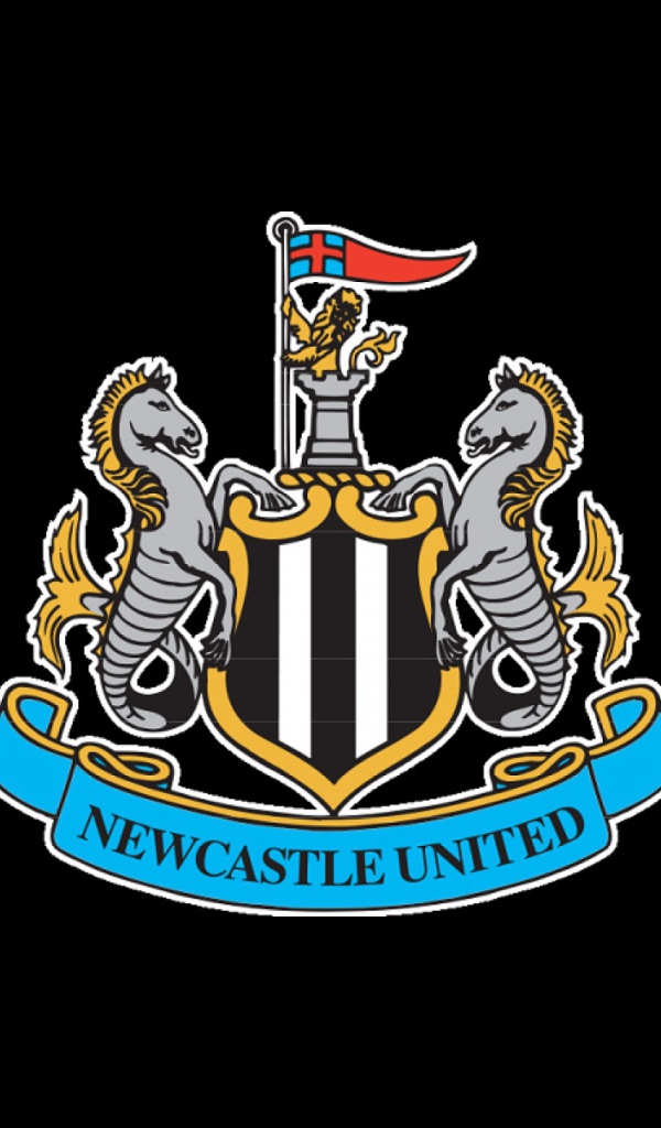 Известная команда Англии Ньюкасл Юнайтед