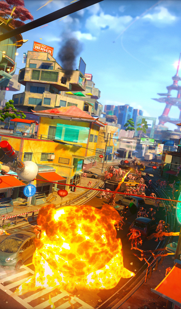 Мир игры Sunset Overdrive