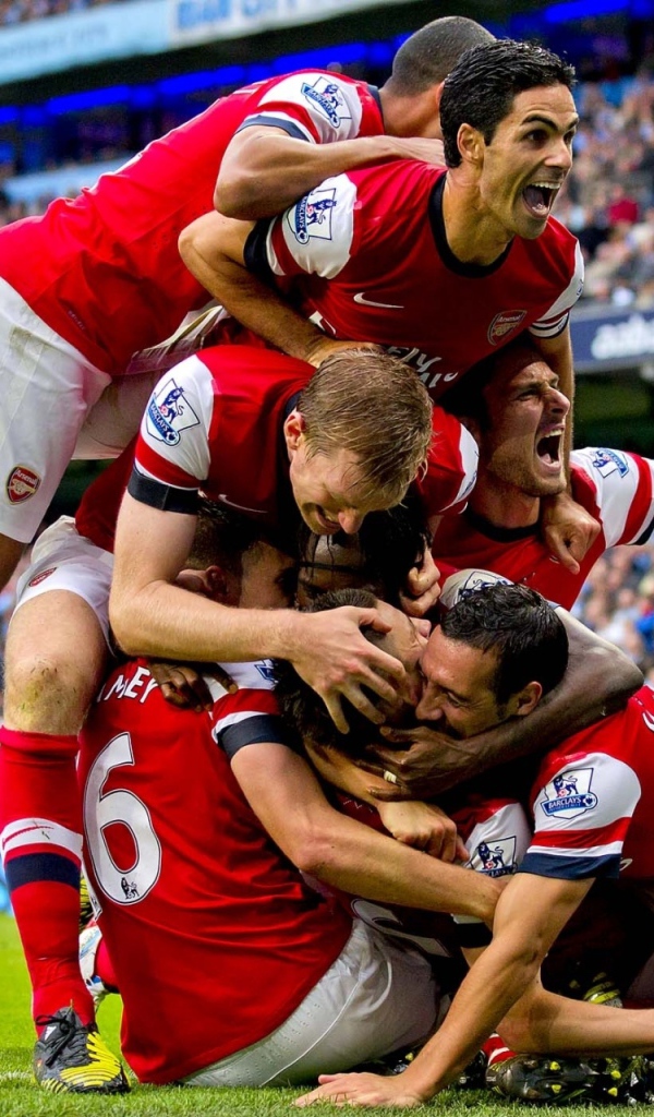 Радость победы Арсенал