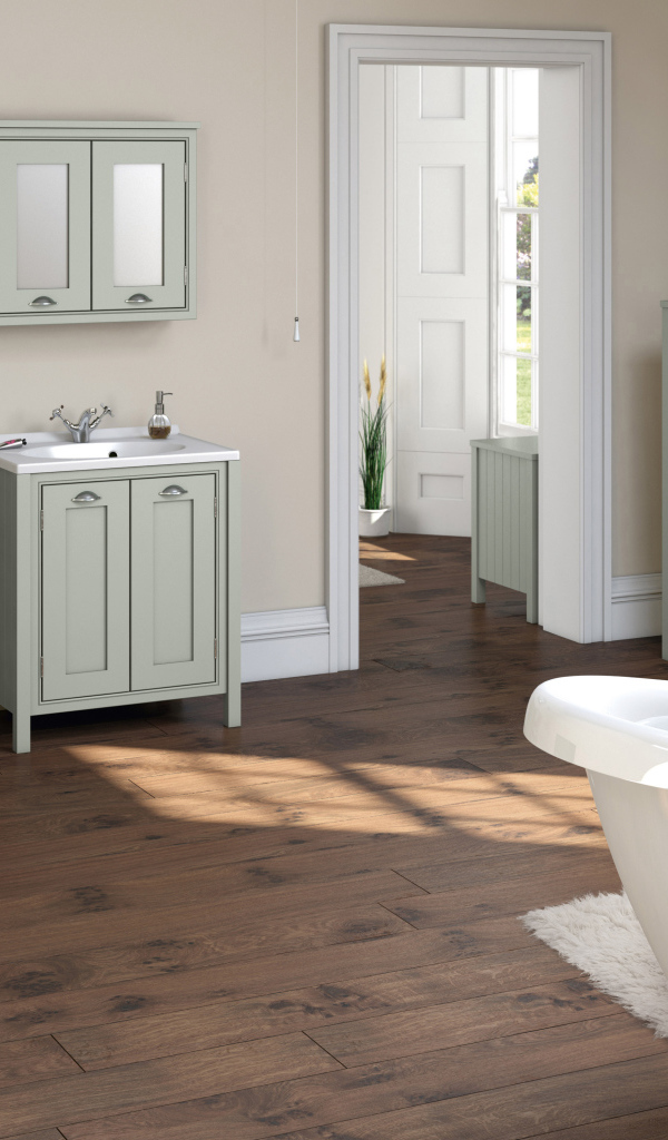 Традиционное оформление ванной комнаты