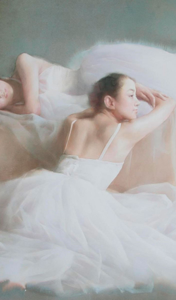 Две балерины отдыхают