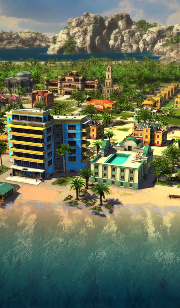 Вид в игре Tropico 5