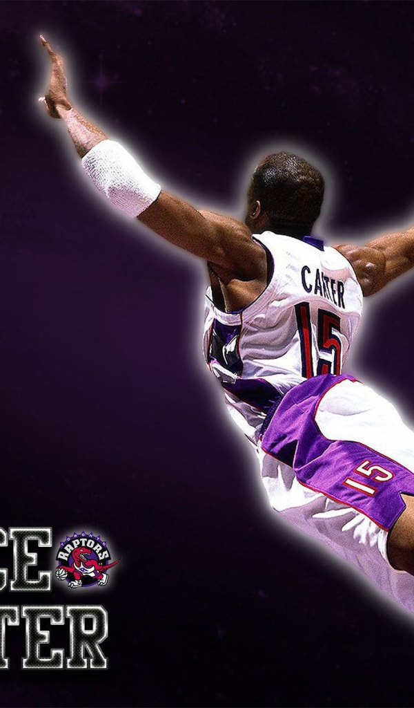 Винс Картер летает по баскетбольной площадке