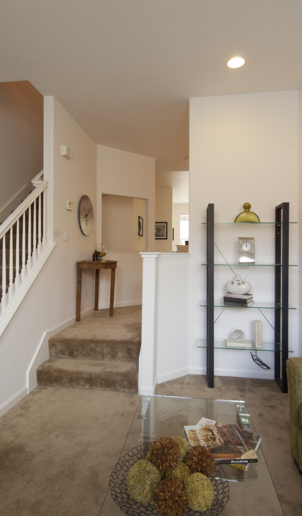 Белый тон гостиной