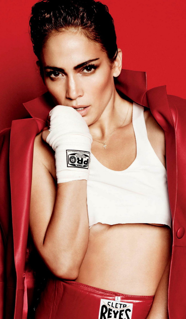 Женщина боксер