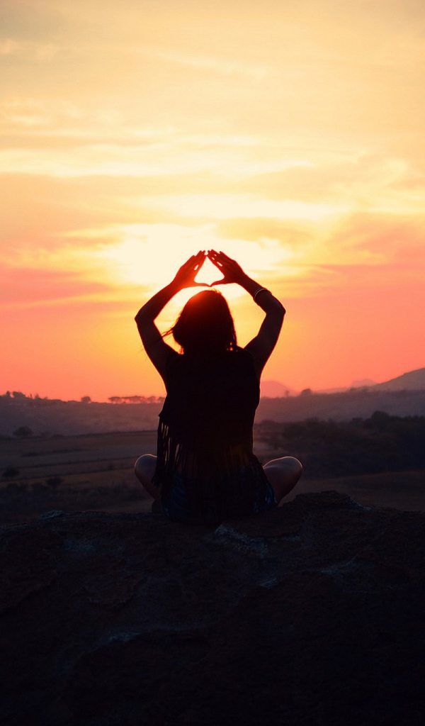 Женщина в горах