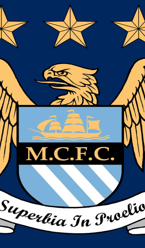 Известный Футбольный клуб Англии Манчестер Сити