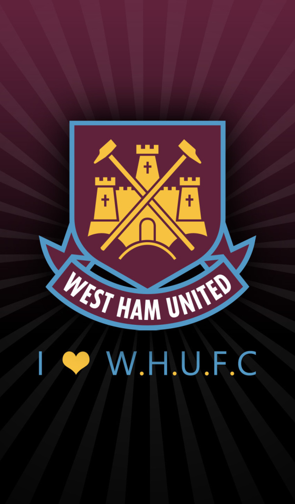 Известный футбольный клуб Англии Вест Хэм Юнайтед