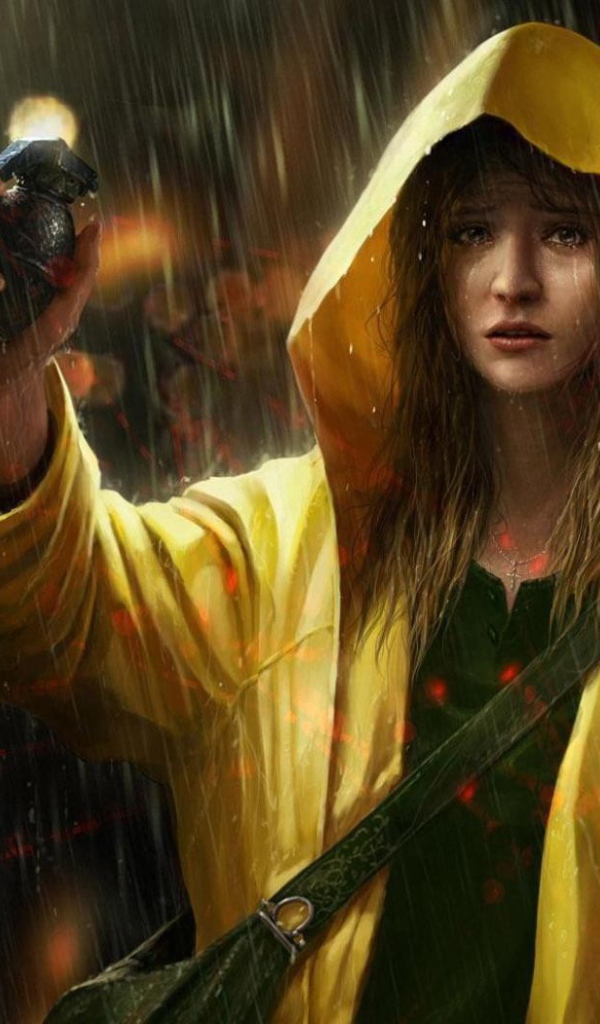 Девушка с гранатой