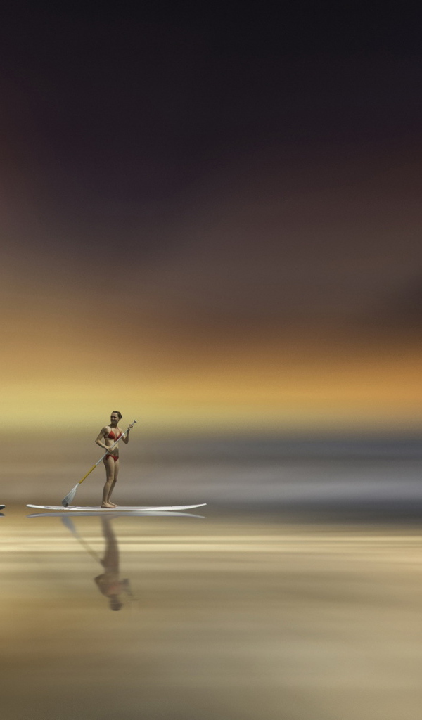 Девушки с веслами